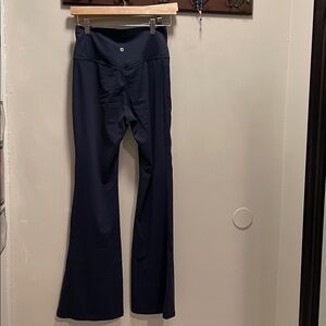 HALARA Navy Blue SoCinched Flare Legging medium